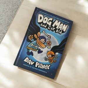 Dog Man and Cat Kid Book Hard Cover